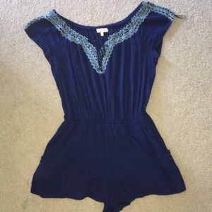 Blue Romper